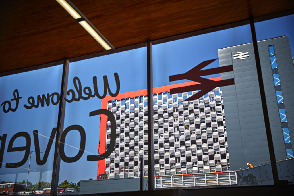Coventry Railway Station near ONE Friargate offices
