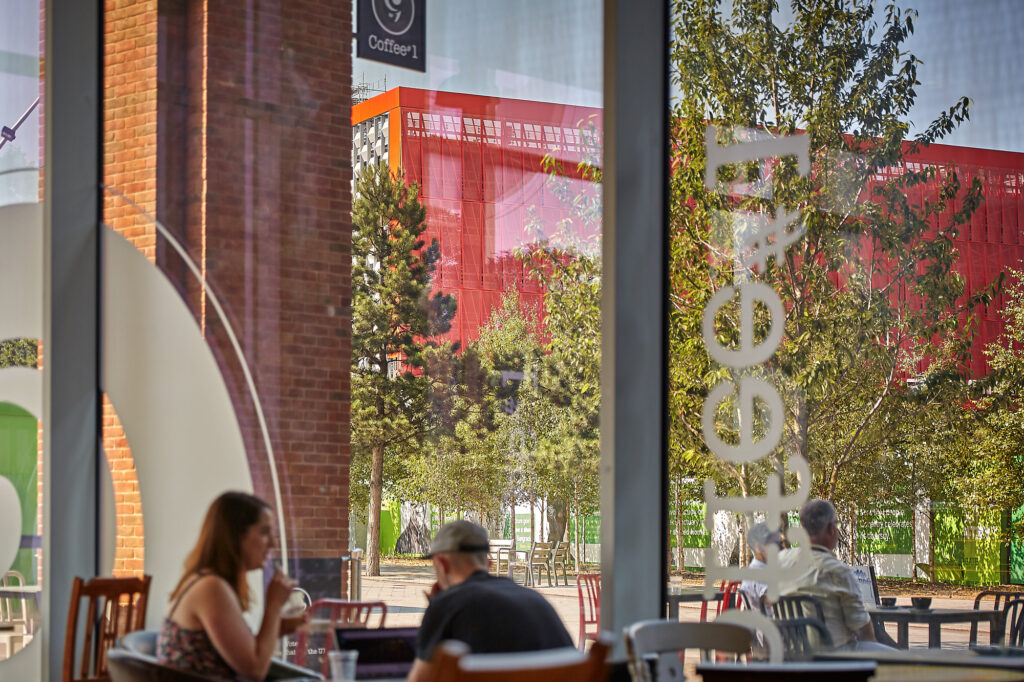 Interior of Coffee#1 at ONE Friargate offices