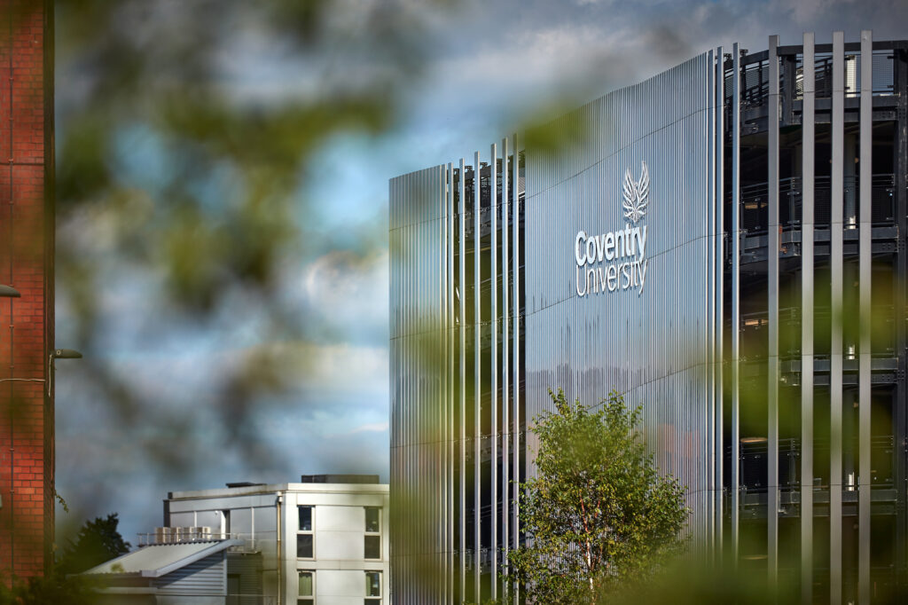 Coventry University near ONE Friargate offices