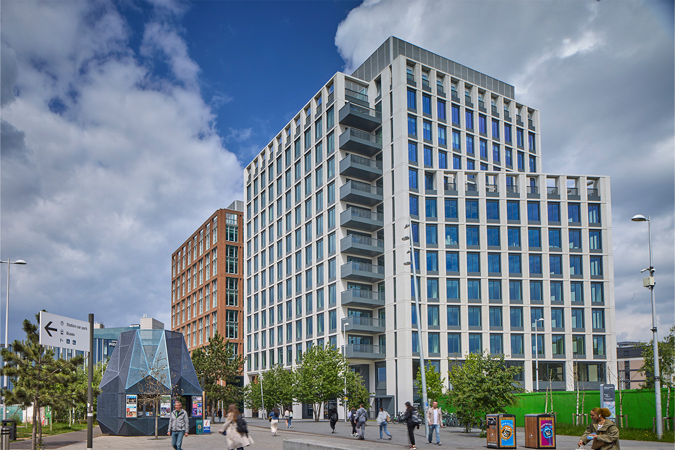 TWO FRIARGATE (right of picture), located adjacent to ONE FRIARGATE - the new home of E.ON - provides the latest new-build Grade A office space in Coventry